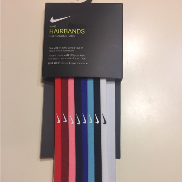 Nike Other - Nike Headbands- Set of 8
